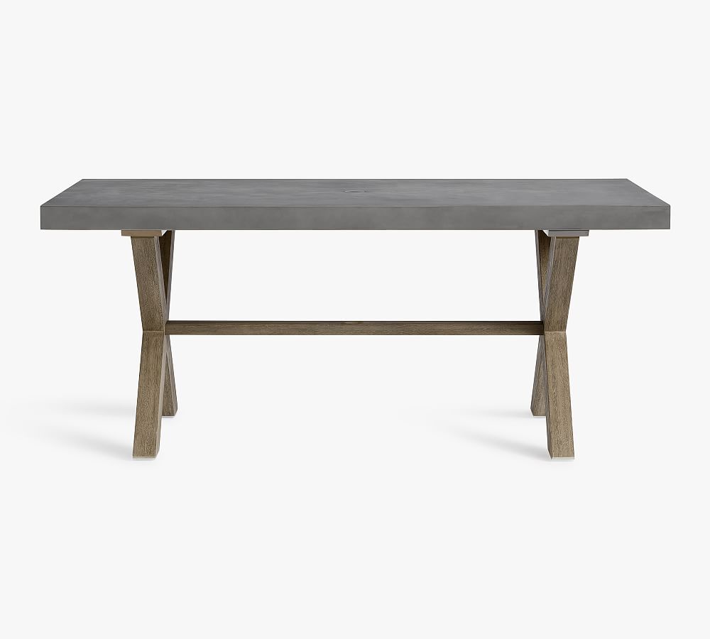 72 concrete dining table