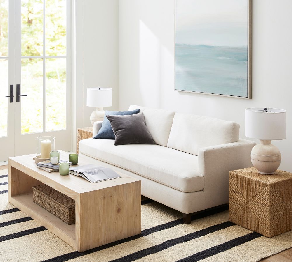 Ember Upholstered Sofa Pottery Barn