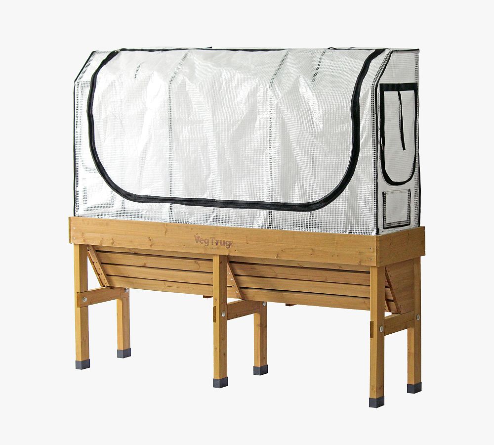 Vegtrug Wall Hugger Greenhouse Frame & Cover Set | Pottery Barn