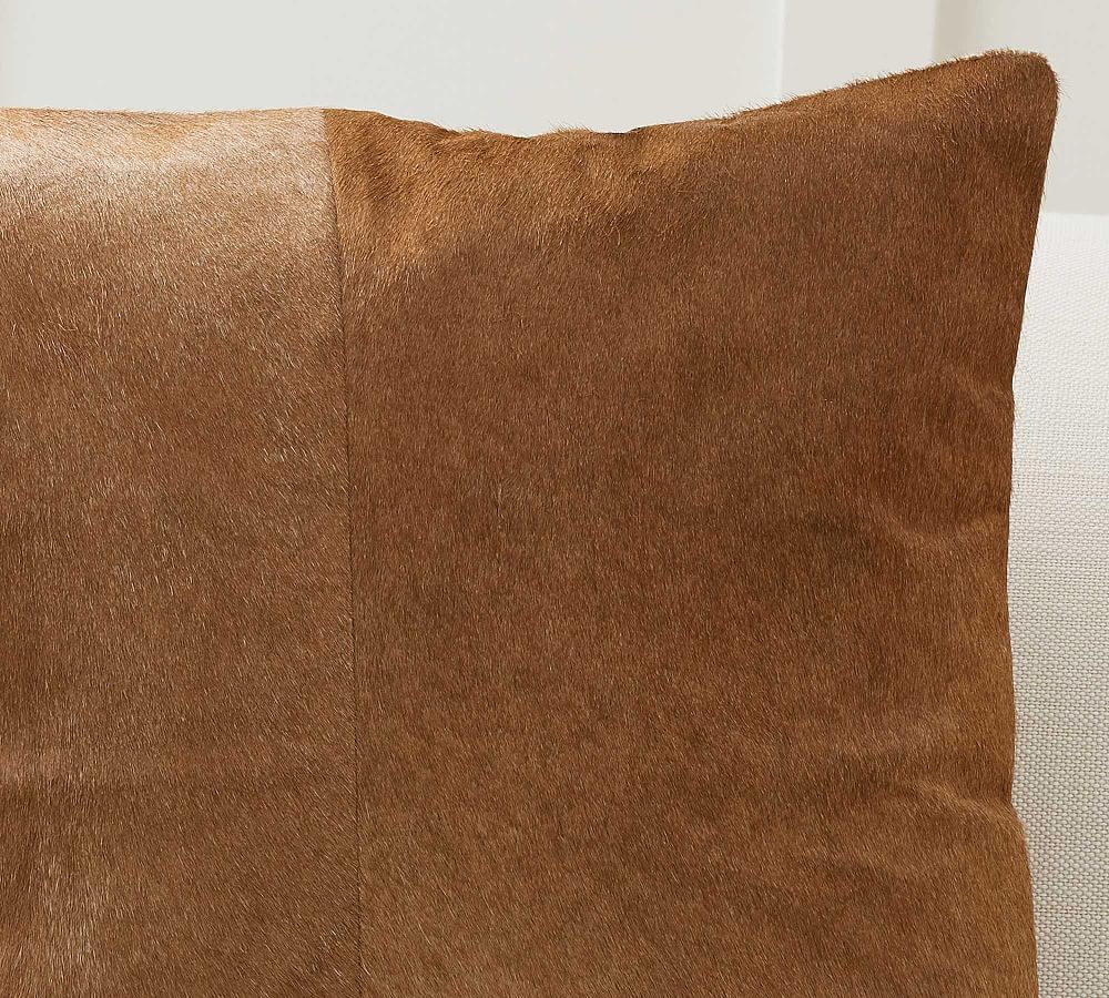 Hair on Hide Pillow Cover Pottery Barn