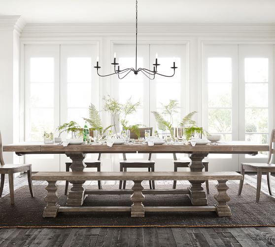 pottery barn banks round table