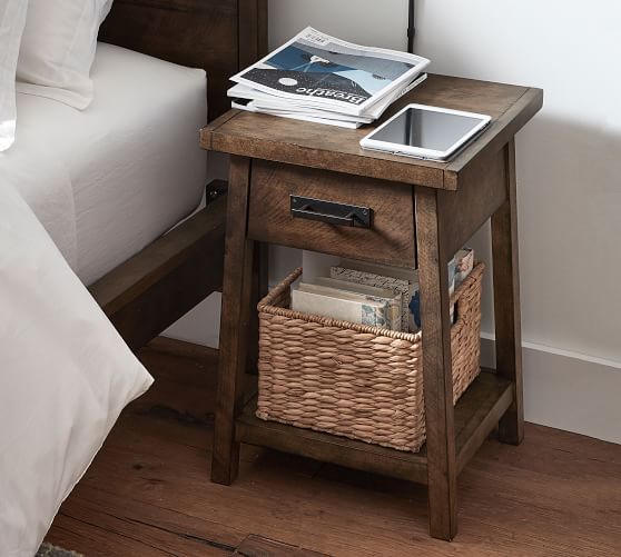 pottery barn mateo end table