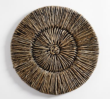 Malibu Handwoven Seagrass Charger Plate | Pottery Barn