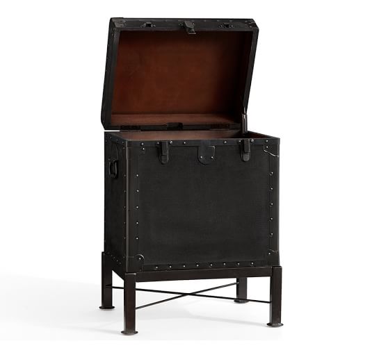 black trunk end table