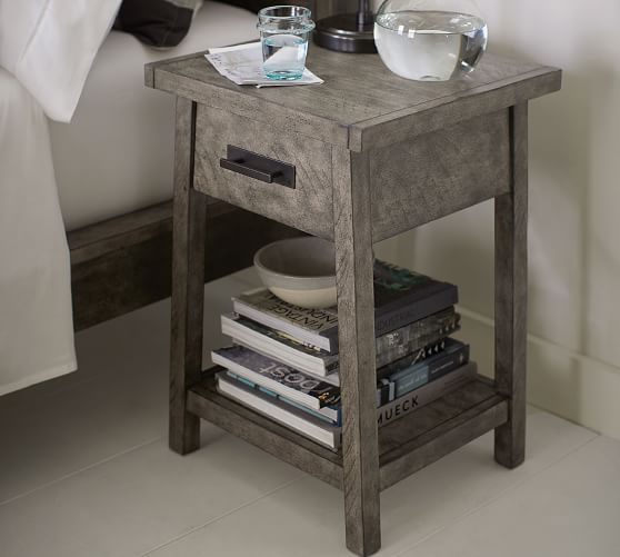 pottery barn mateo end table