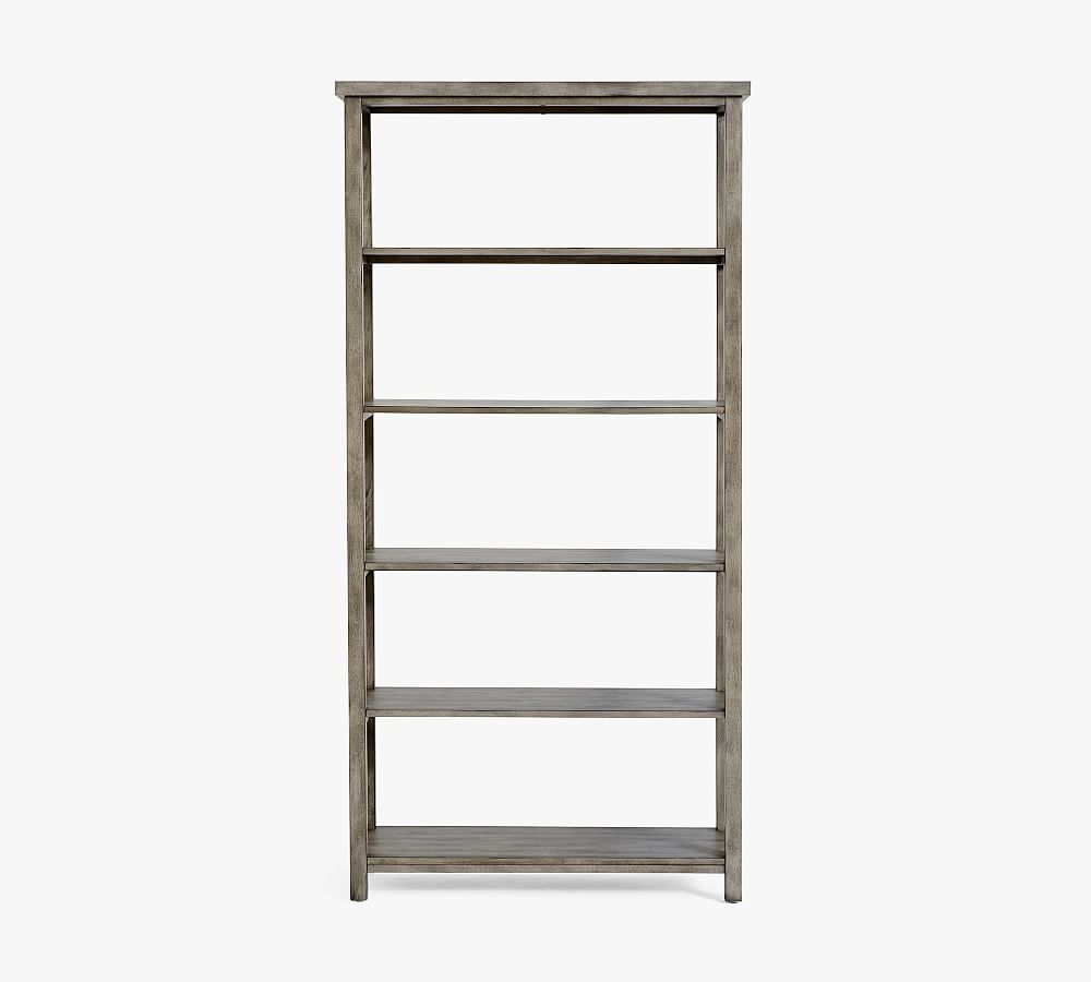 Mateo Wide Etagere Bookcase Pottery Barn