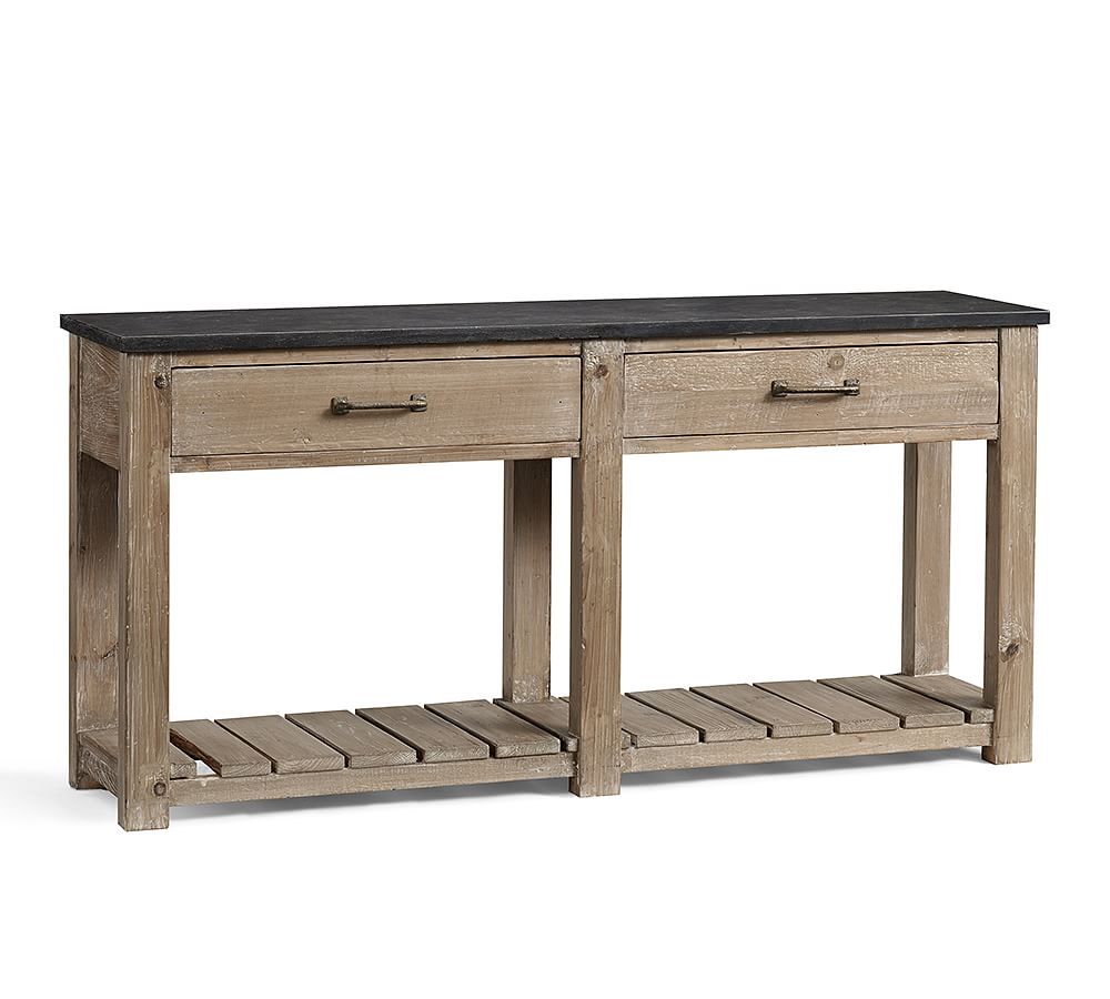 Parker Reclaimed Wood Console Table Pottery Barn