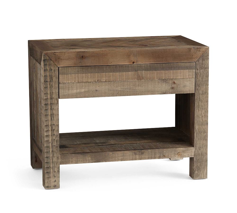 Hensley Reclaimed Wood Nightstand | Pottery Barn