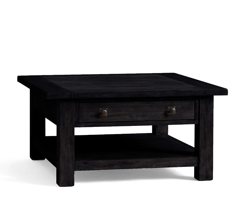 Benchwright Square Coffee Table Pottery Barn