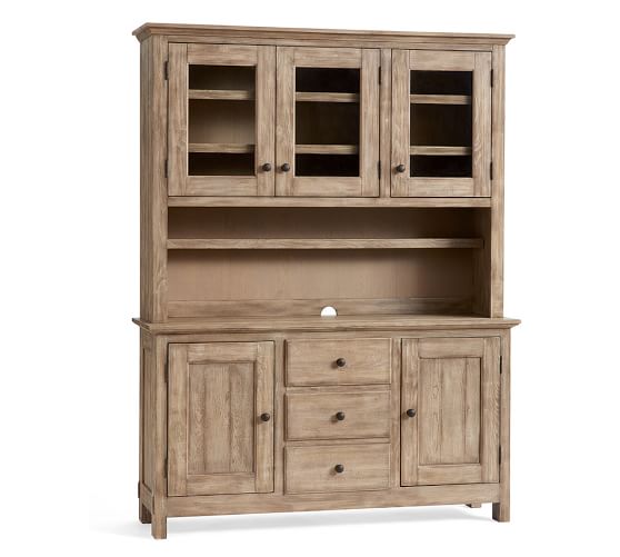 pottery barn buffet and hutch