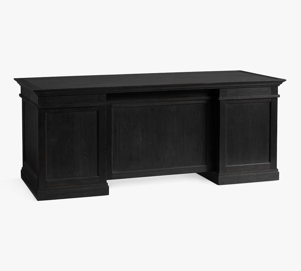 Livingston Executive Desk with Drawers Pottery Barn