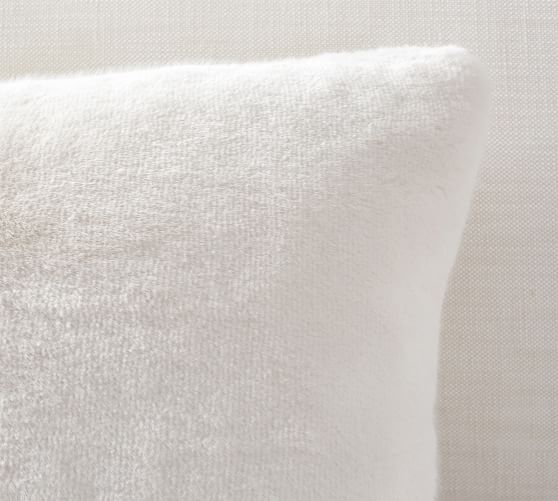 Faux Fur Alpaca Throw Pillow Pottery Barn