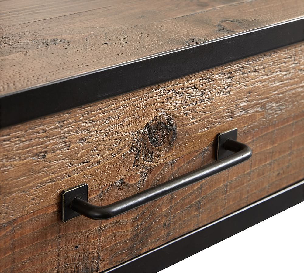 Juno Reclaimed Wood Nightstand Pottery Barn