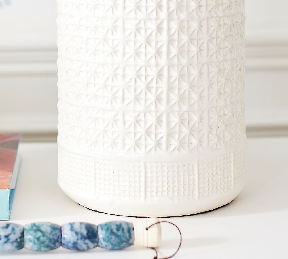 Emma Ceramic Table Lamp Pottery Barn