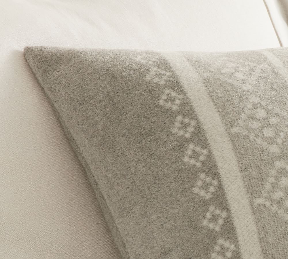 Fair Isle Euro Sham Pottery Barn