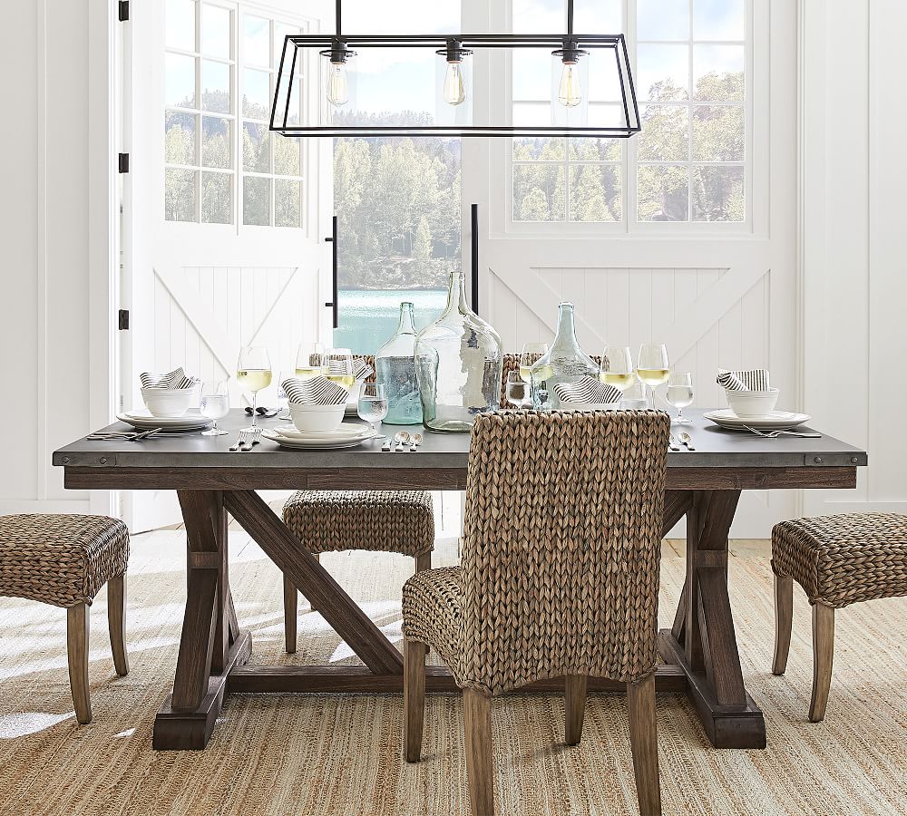 Zaire Iron Chandelier Pottery Barn