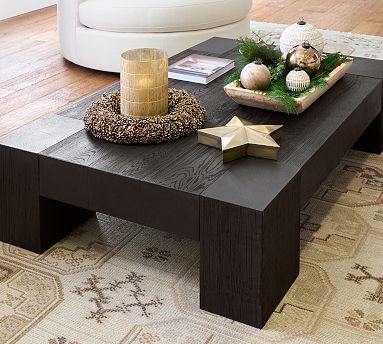 next dark wood coffee table