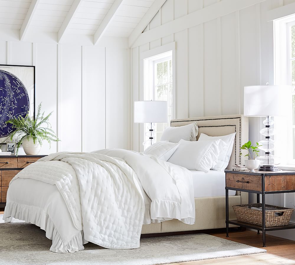 Juno Reclaimed Wood Nightstand Pottery Barn