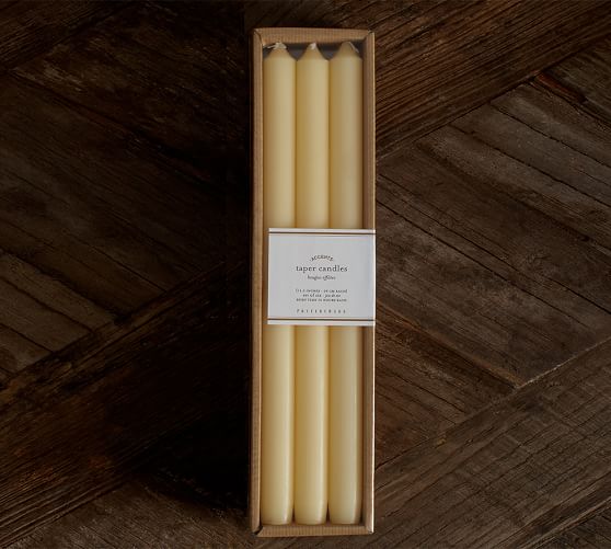 Unscented Taper Candles Set of 6 Pottery Barn