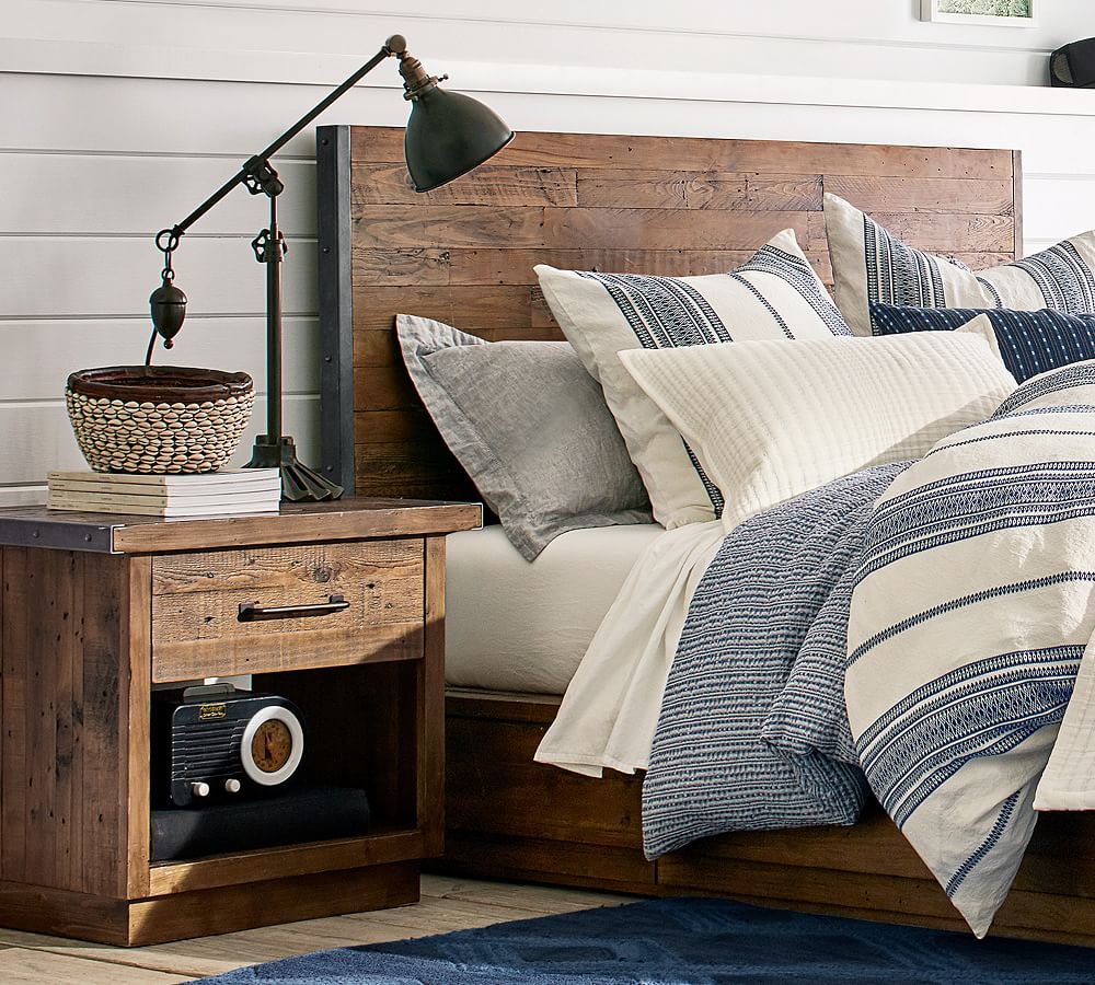 Big Daddy's Antiques Reclaimed Wood Nightstand Pottery Barn