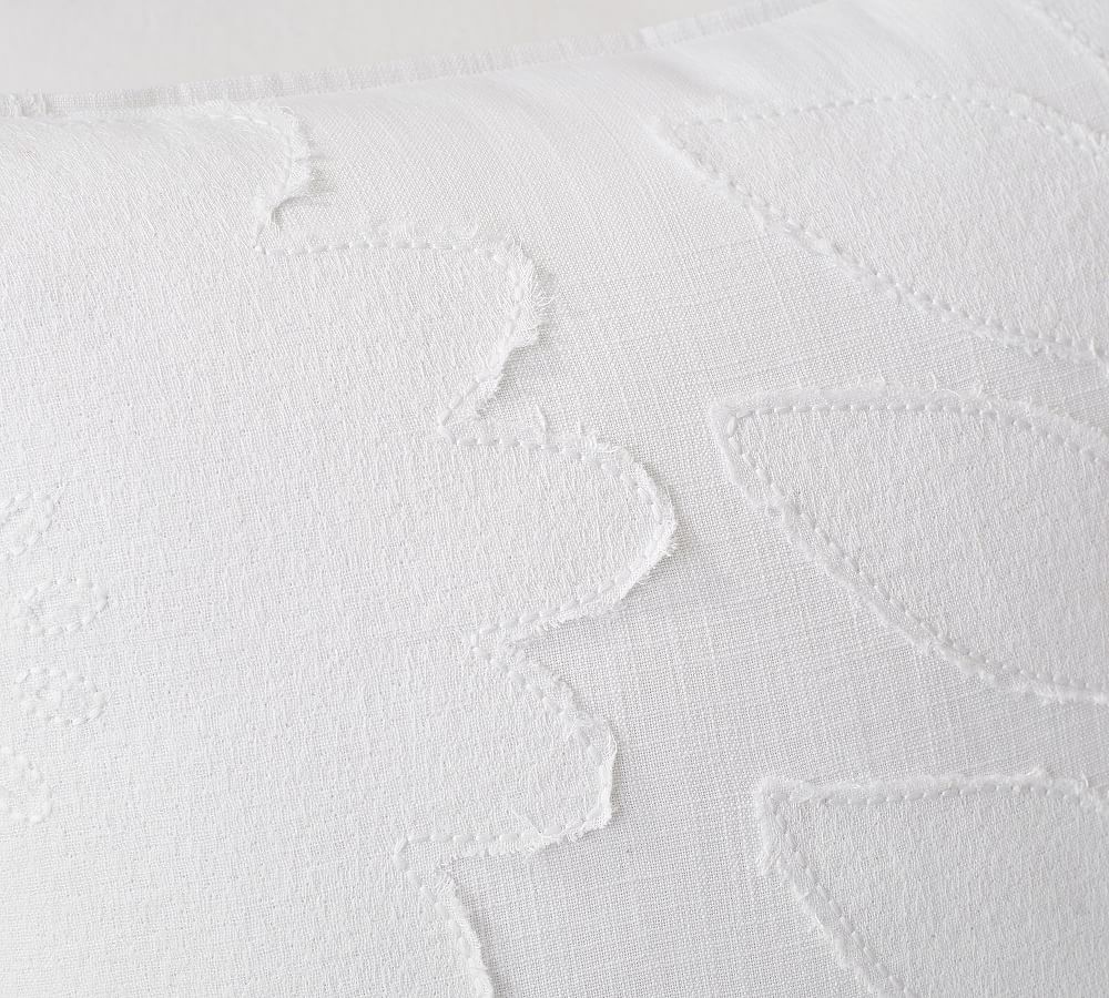 Lilo Embroidered Pillow Cover Pottery Barn