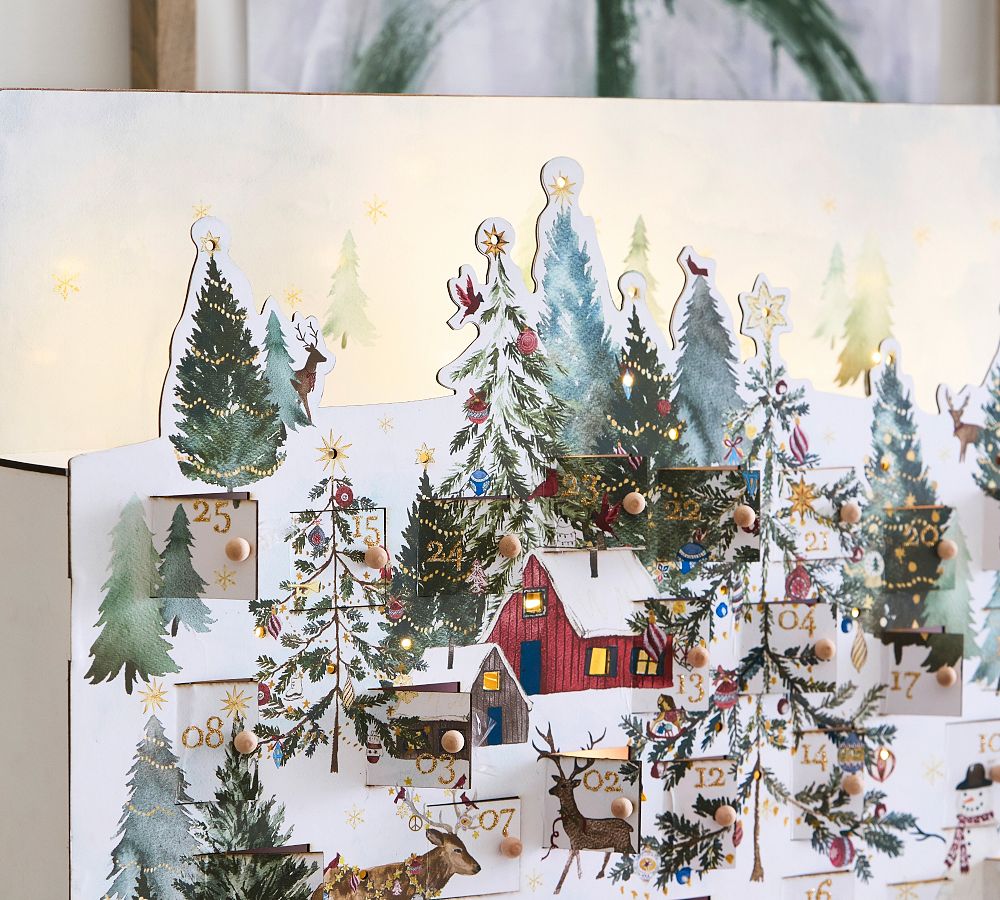 Christmas in the Country Advent Calendar Pottery Barn