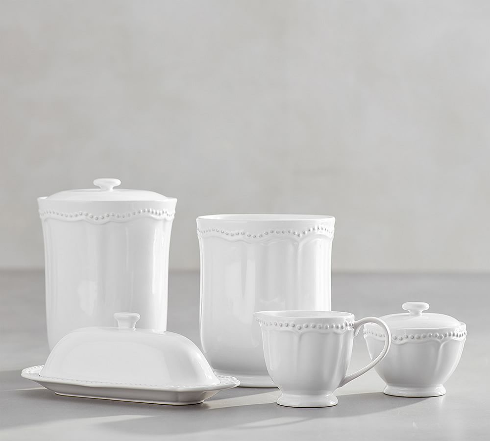 Leila Butter Dish Kitchen Accessories Pottery Barn