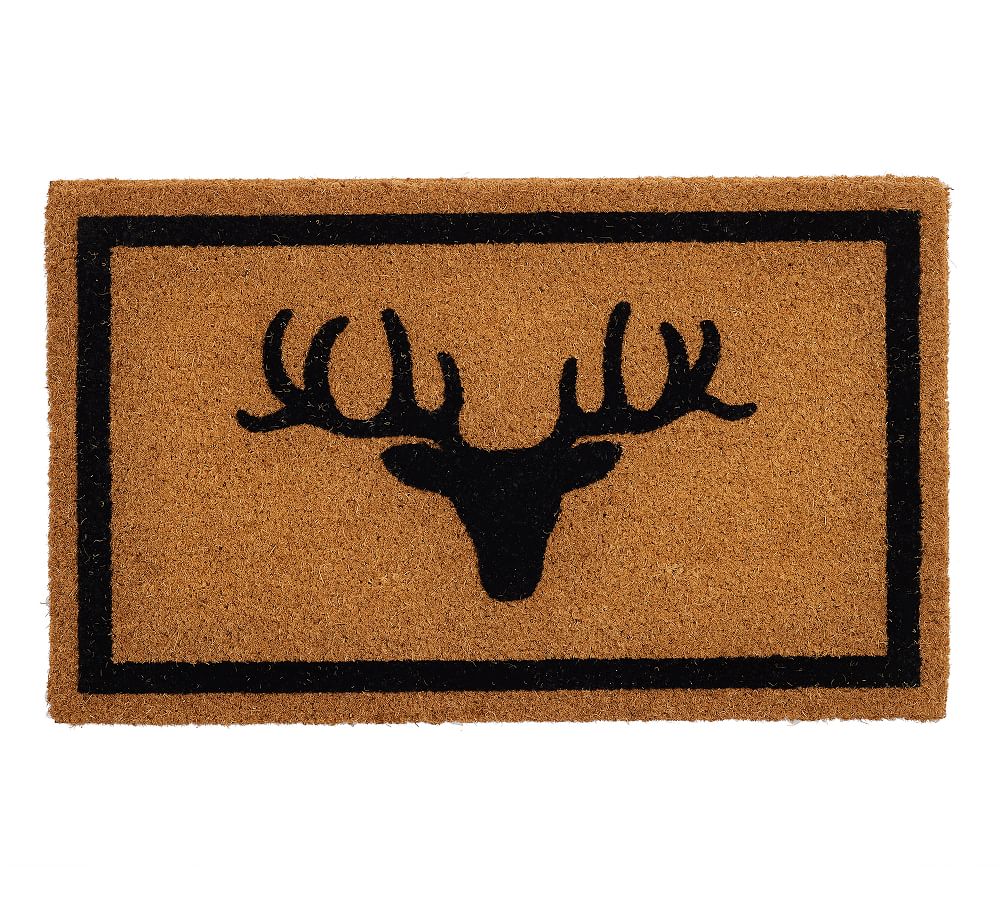 Stag Doormat Pottery Barn