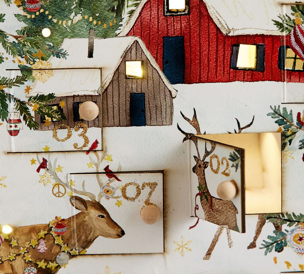 Christmas in the Country Advent Calendar Pottery Barn