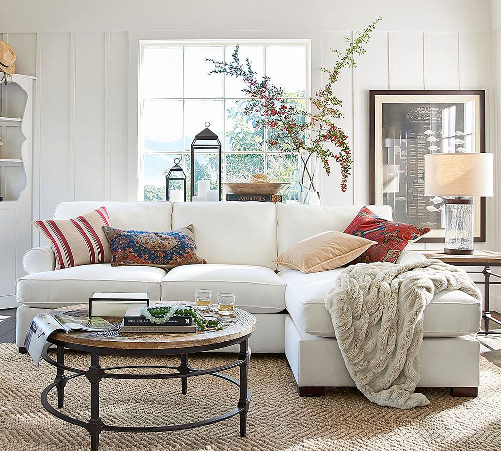 Navin Print Lumbar Decorative Pillow Cover Pottery Barn