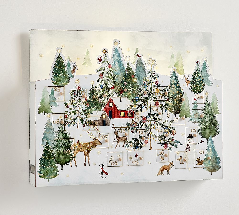 Christmas in the Country Advent Calendar Pottery Barn