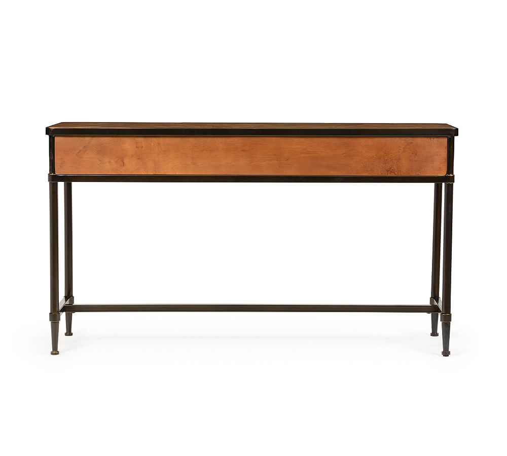 juno reclaimed wood console table