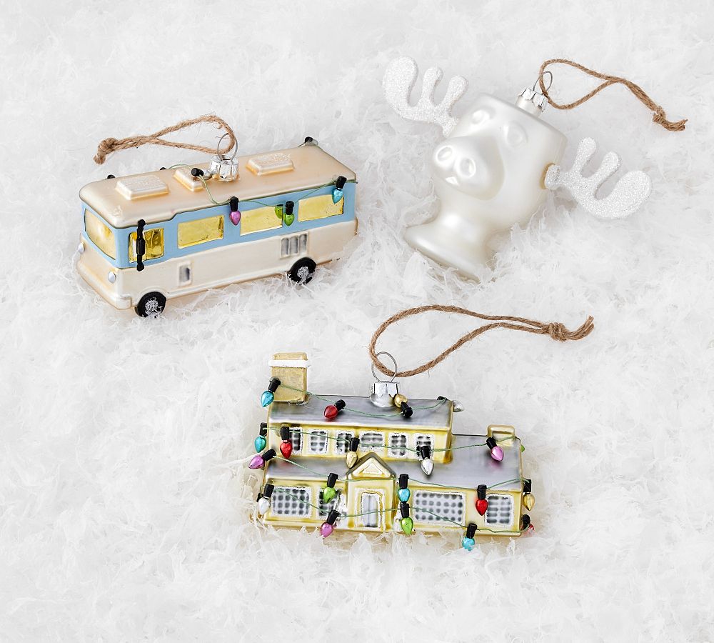 National Lampoon’s Christmas Vacation Ornaments Set of 3 Pottery Barn