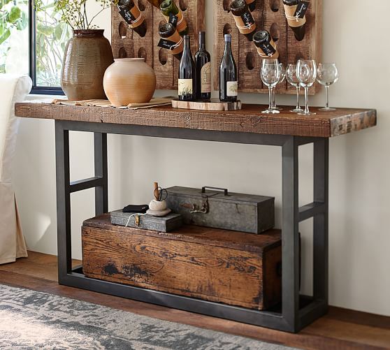 barnwood console