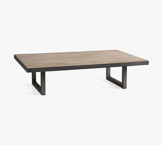Thorndale Rectangular Reclaimed Wood Coffee Table Pottery Barn