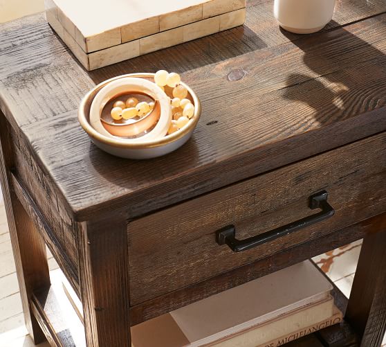 paulsen reclaimed wood nightstand