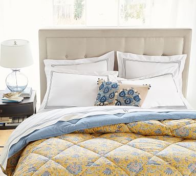 Grand Organic Pillow Sham | Pottery Barn