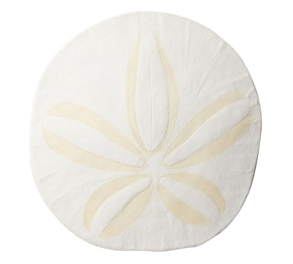 Oversized Sand Dollar Wall Decor Pottery Barn