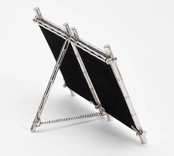 Bamboo Picture Frames Silver Pottery Barn