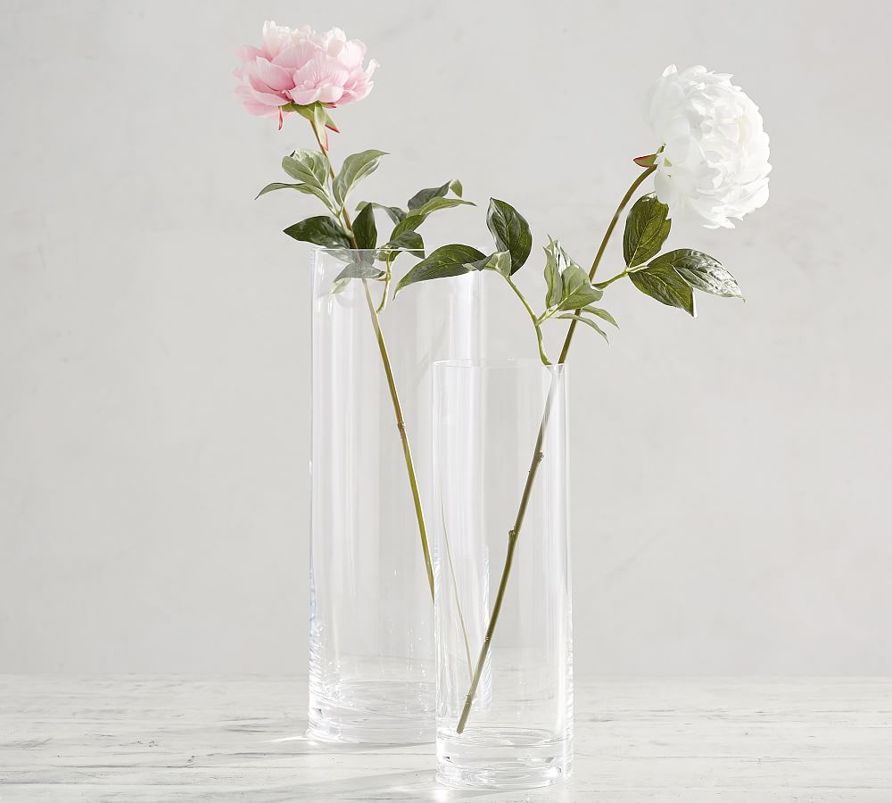 Faux Peony Stems | Artificial Flowers | Pottery Barn