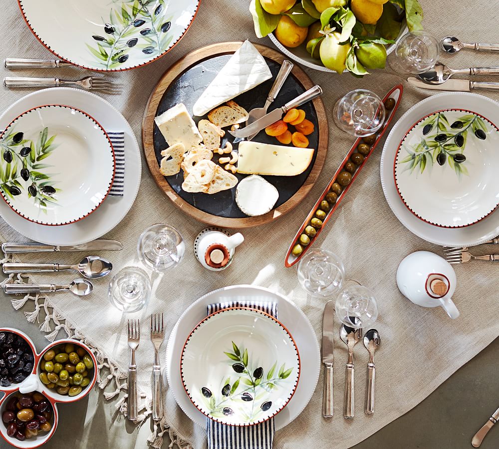 Terracotta White Olive Oil Cruet Pottery Barn