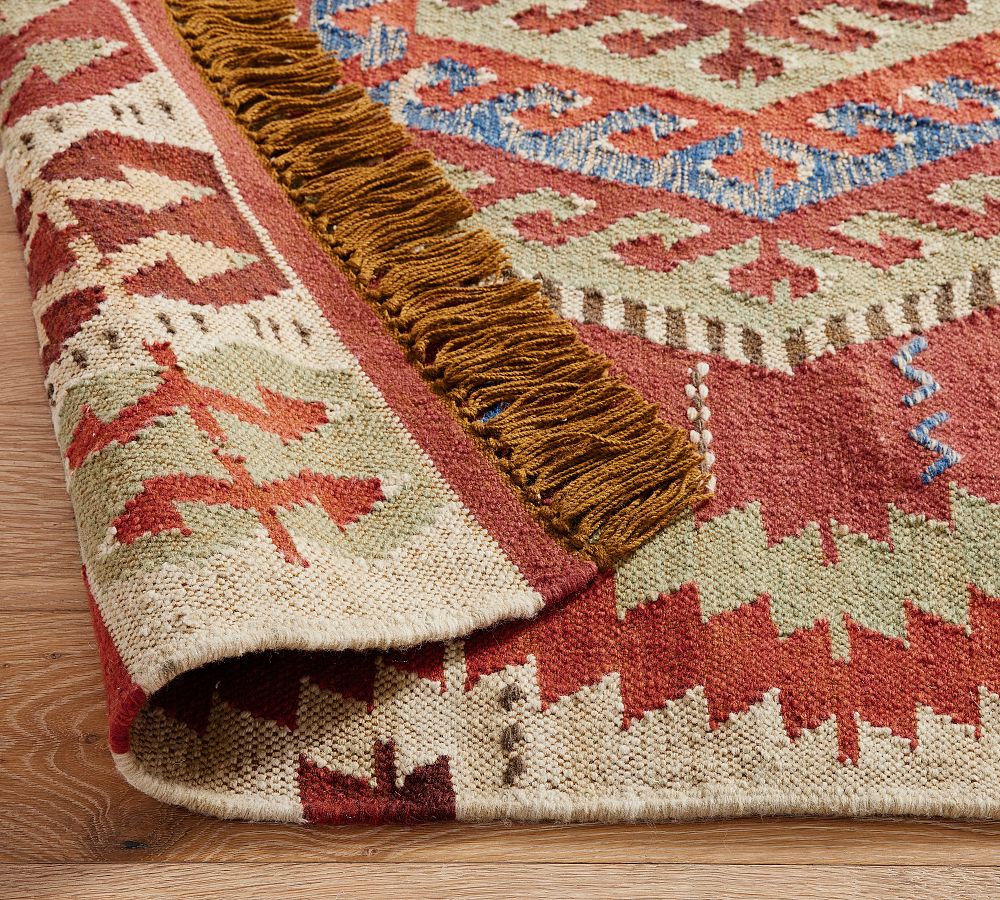 Elmar Flatweave Kilim Rug Swatch Pottery Barn