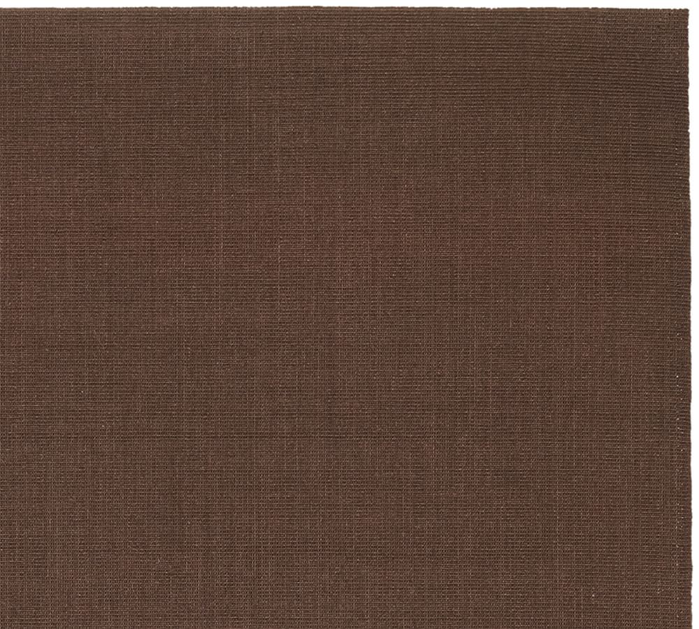 Solid Handcrafted Sisal Rug Espresso Pottery Barn