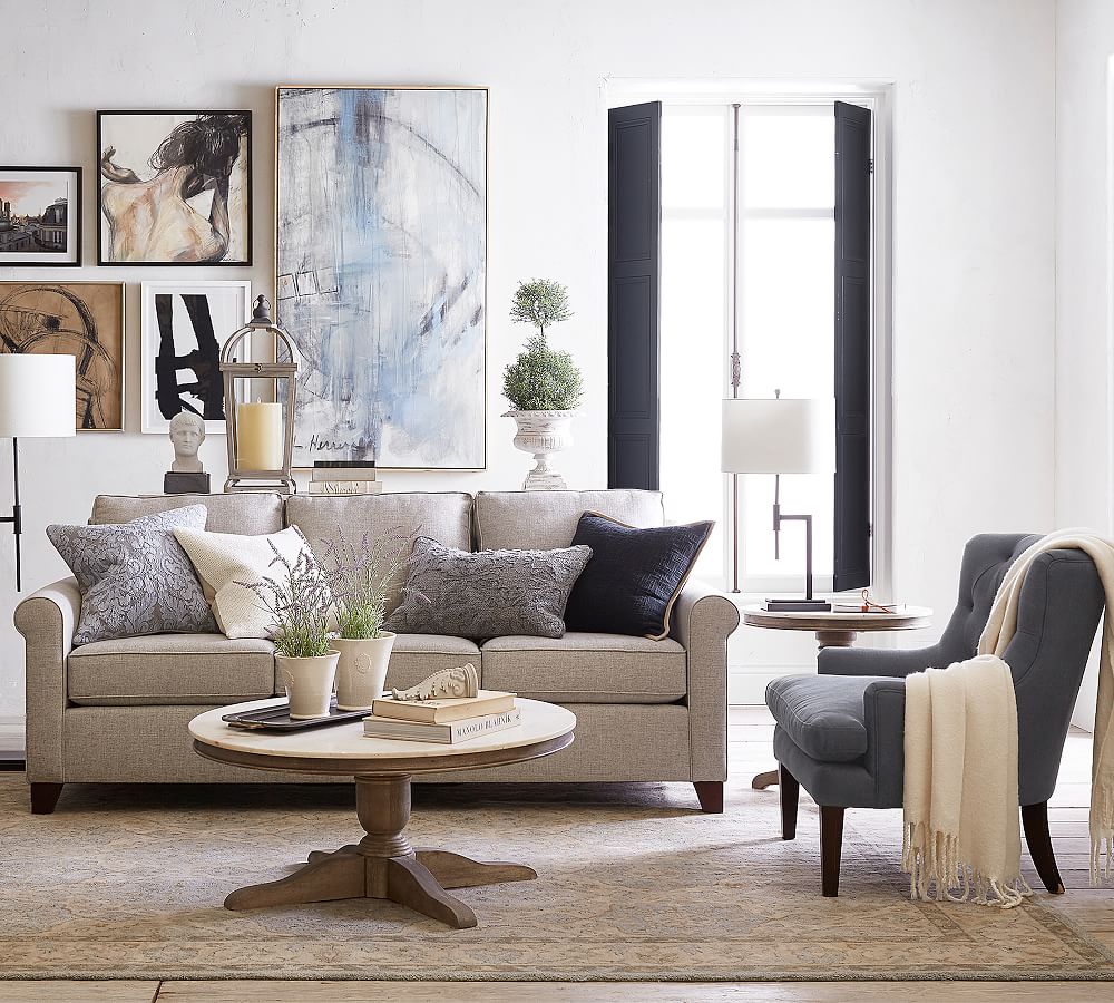 Solid Faux Mohair Oversized Throw Blanket Pottery Barn