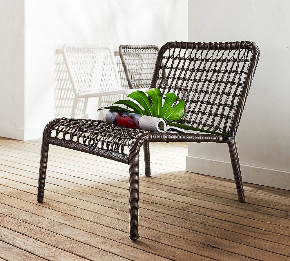 Baja Woven Lounge Chair Pottery Barn