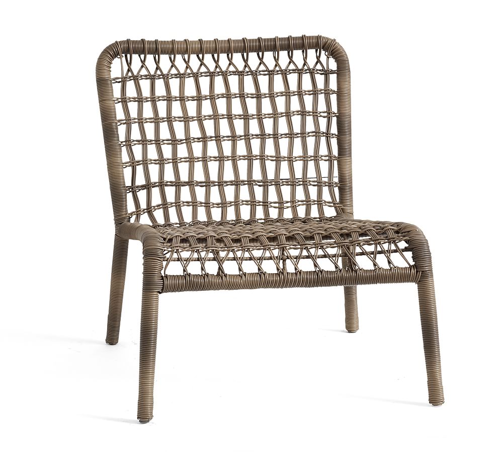 Baja Woven Lounge Chair Pottery Barn