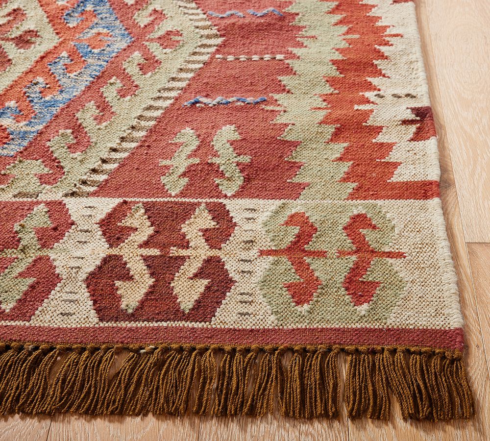 Elmar Flatweave Kilim Rug Swatch Pottery Barn