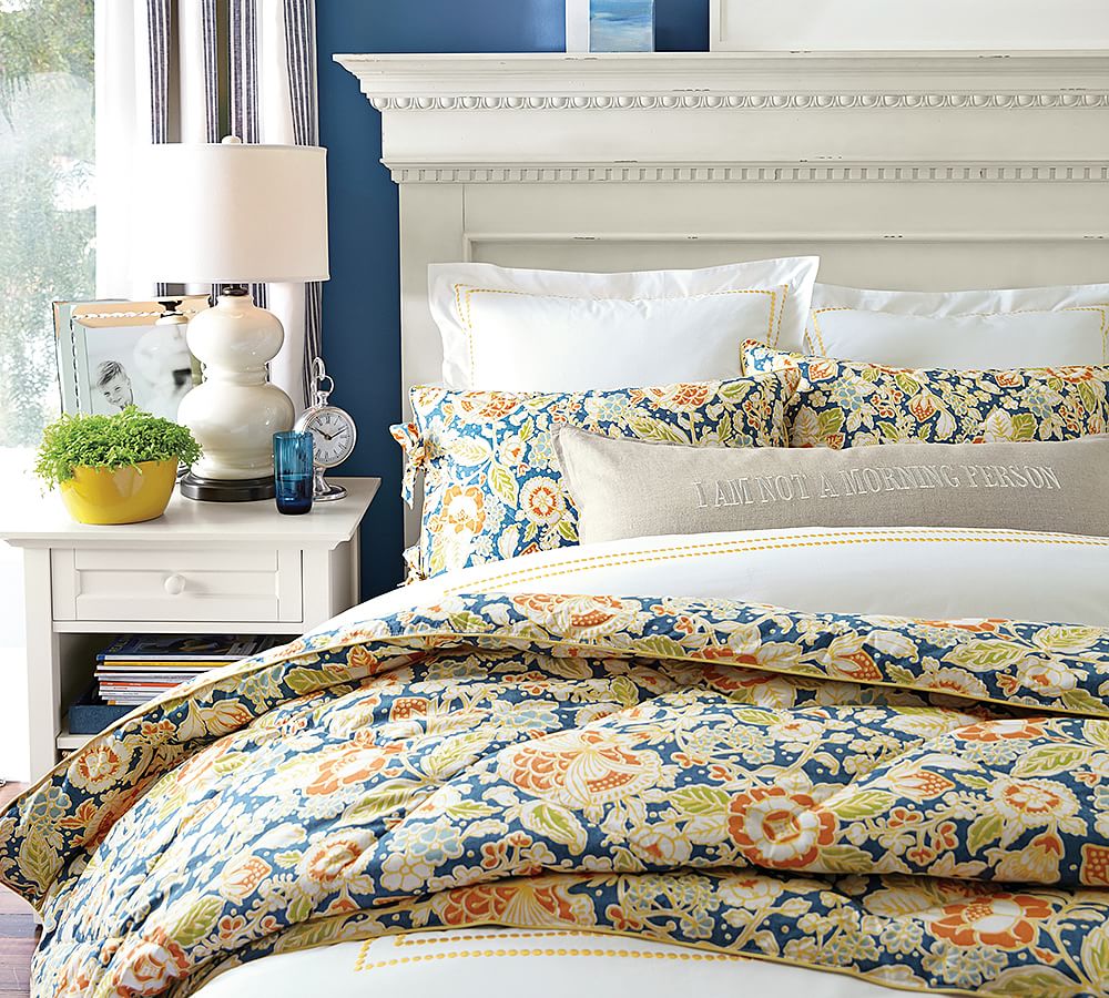 Maggie Floral Comforter & Shams Pottery Barn