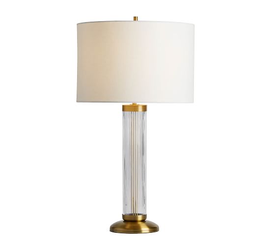 Maggie Glass Table Lamp | Pottery Barn