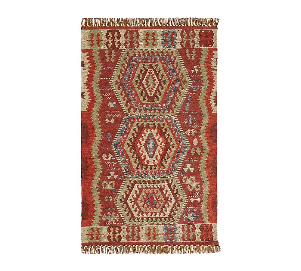 Elmar Flatweave Kilim Rug Swatch Pottery Barn